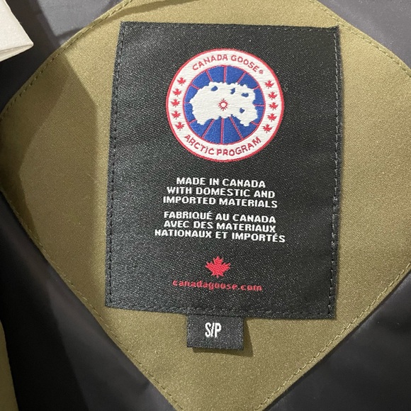 Canada goose rideau parka military green small - Picture 12 of 16